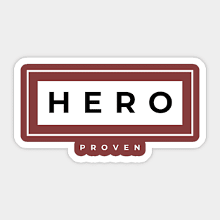 Hero Sticker